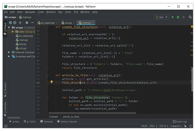 PyCharm IDE