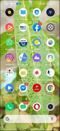 اجرای گوگل کروم