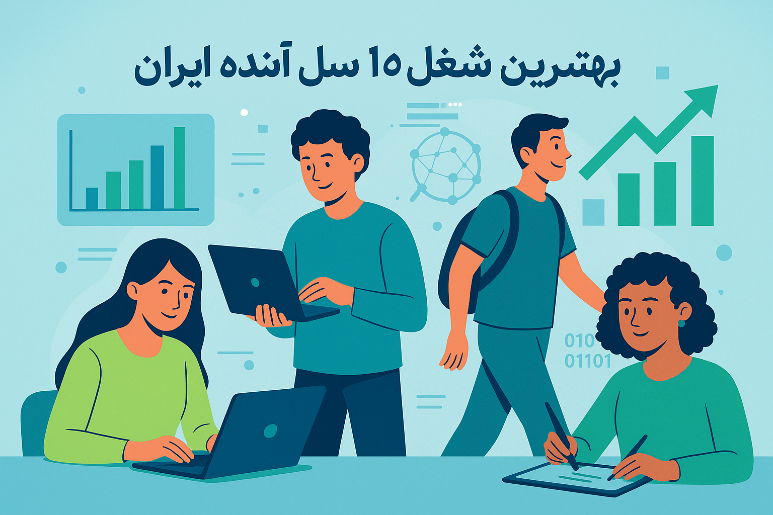 بهترین شغل 10 سال آینده